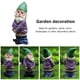 thumbnail image 5 of Enano Del Patio Adornos de duende en miniatura para exteriores estatua de gnomo enano de micropaisaje de hadas de jardín Sywqhk Libre de BPA, 5 of 8
