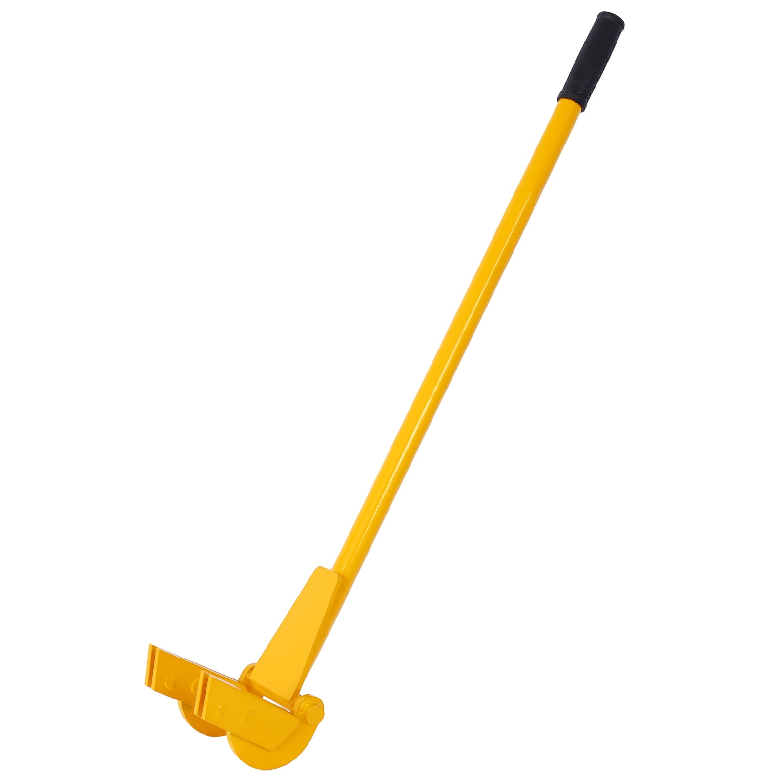 Pallet Breaker Tool, Articulating Pivot-Action Head, 43" Handle, Solid Steel Construction