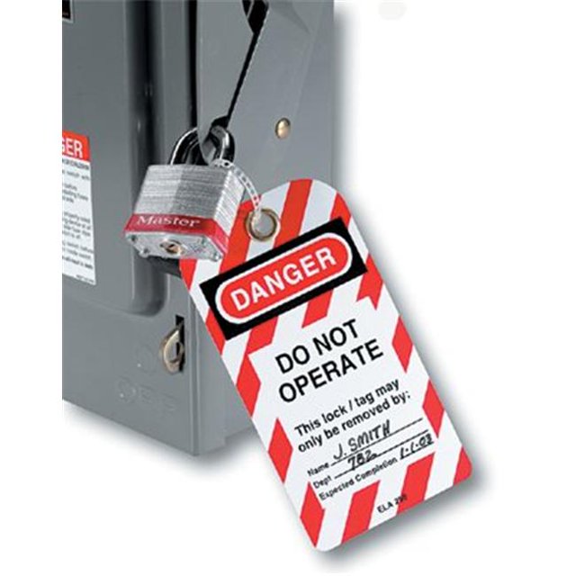 Master Lock 470-497A Do Not Operate Safety Tags W-Gromm.&Ties 12-Bag