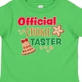 thumbnail image 4 of Inktastic Christmas Official Cookie Taster with Bell and Star Cookie Boys or Girls Toddler T-Shirt, 4 of 5