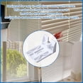 thumbnail image 5 of 3/4-Inch Blind Shade Mounting Brackets for Cellular, Honeycomb, and Pleated Shades - Universal Replacement Hardware Set of 3, 5 of 7