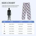 thumbnail image 6 of Kdxio Dachshund Dog Print Men's Sleep Pajama Pant Lounge Pants with Pockets, 6 of 8