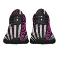 thumbnail image 5 of Breast Cancer Awareness Shoes Sneakers for Women Men Black Size 13, 5 of 7