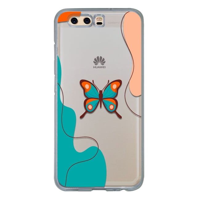 Funda para Huawei P10 InstaCase Mariposa Antigolpes Protector