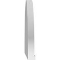 thumbnail image 4 of Ekena Millwork 64"W x 17"H x 2"P Elliptical 4 Spoke Architectural Grade PVC Pediment, 4 of 7