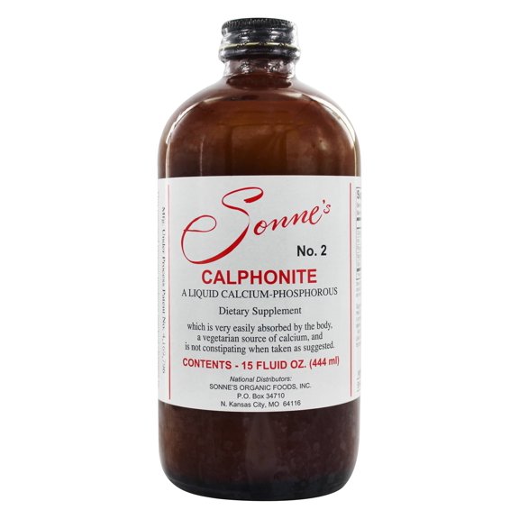 Sonne's - Calphonite Liquid Calcium Supplement #2 - 15 fl. oz.