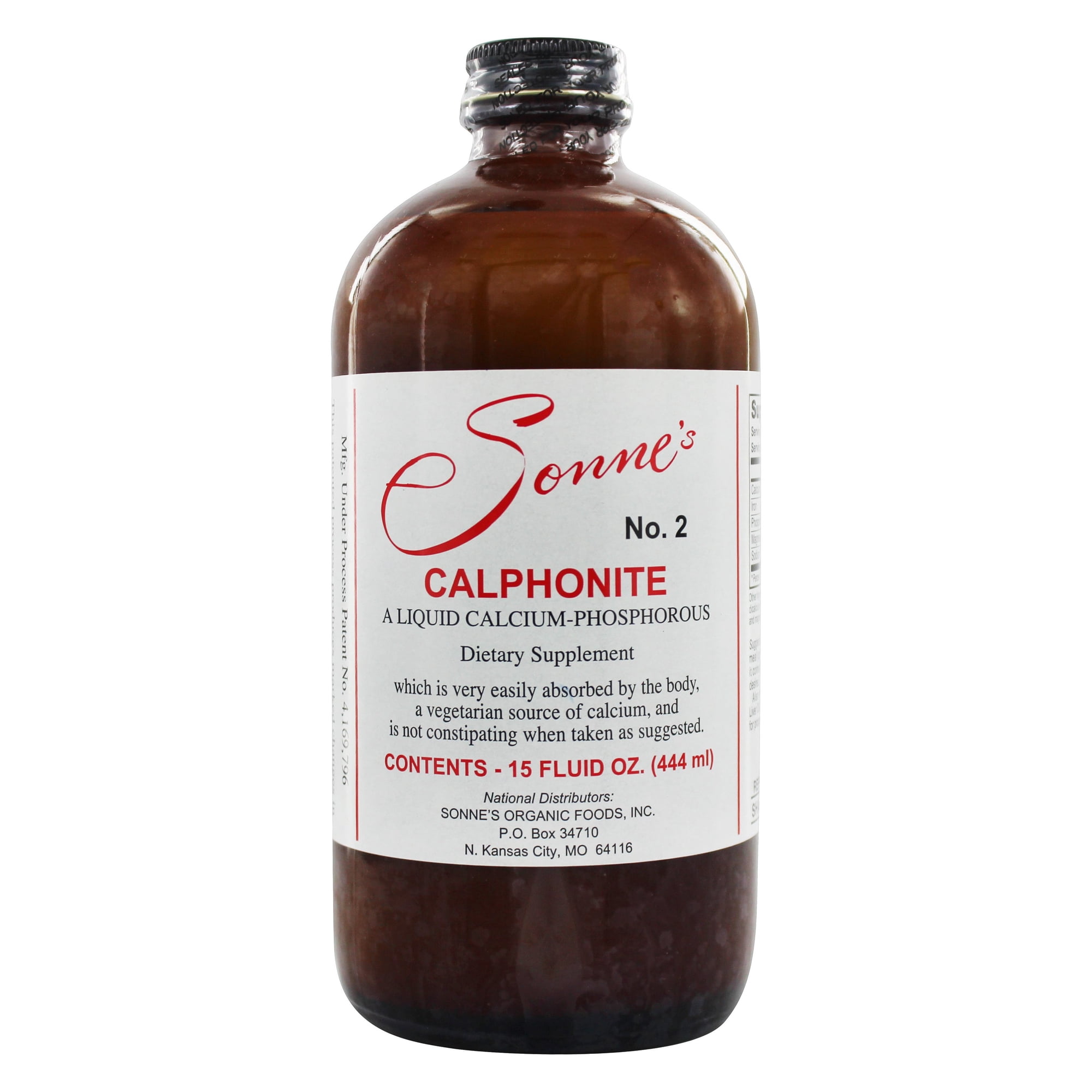 Sonne's - Calphonite Liquid Calcium Supplement #2 - 15 fl. oz.