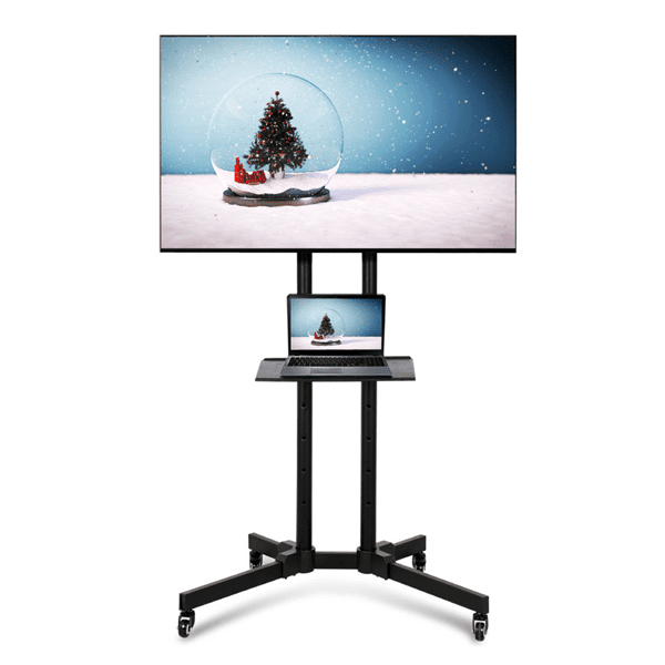 32 to 65 Inch Mobile TV Cart Rolling TV Stand for LED LCD ...