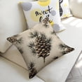 thumbnail image 5 of pine cone pine tree Linen toss pillowcase decoration pillowcase gifting preferred 18x18 inch cushion cover sofa pillowcase sofa bedroom living room car, 5 of 8
