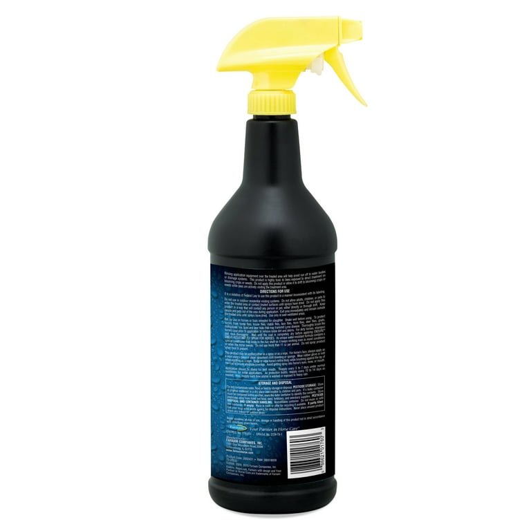 Farnam Endure Sweat-Resistant Fly Spray For Horses - 1 Gallon Refill, Kills & Repels Flies, Mosquitoes, Ticks