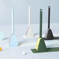 thumbnail image 4 of Cepillo de silicona con forma de Golf para baño, limpiador de inodoro montado en la pared, con soporte de secado, 4 of 4