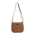 thumbnail image 2 of JAHH Unisex Adult Summer Crossbody Bag Beach Woven Shoulder Handbag Purse Women Men Handwoven Bags Natural Chic Large Summer Beach Tote Woven Handle Shoulder Bag, 2 of 5