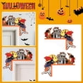 thumbnail image 4 of HaiSphere Vintage Halloween Wooden Door Corner Decoration, Retro Witch Haunted House Pumpkin Black Cat Print Door Frame Ornament for Indoor Home Halloween Party Spooky Holiday Decor,A, 4 of 4