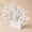 White-5.83"H, variant on Red Orange 5.83"H Coral Statue Nautical Tabletop Home Decoration