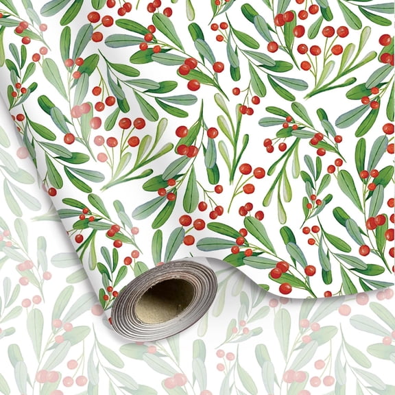 Gift Wrapping Paper Roll 58" x 23", Printed Gift Wrap, Easy Cut & Fold, Durable Paper for Birthday, Holiday, Party and DIY Crafts,1 Roll
