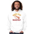 thumbnail image 5 of Suns Buns Out Summer Vacation Pun Hoodie Sweatshirt Women Men Brisco Brands M, 5 of 5