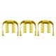 thumbnail image 5 of 3 Piezas de Clips C para Lavadora de Coche Shamjiam Reemplazo K2 K3 K7 Amarillo 4,2 cm x 4,2 cm, 5 of 7