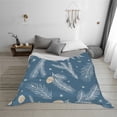 thumbnail image 2 of YFYANG Lightweight Warm Flannel Blanket, Christmas Abstract Forest Pattern Throw Blanket for Bed, Sofa, Travel, Camping, 50"x40", 2 of 7