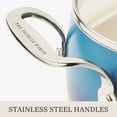 thumbnail image 3 of The Pioneer Woman Harlow 15-Piece Cookware Set, Ceramic Non-Stick Pots and Pans Set,  Denim Blue, 3 of 21