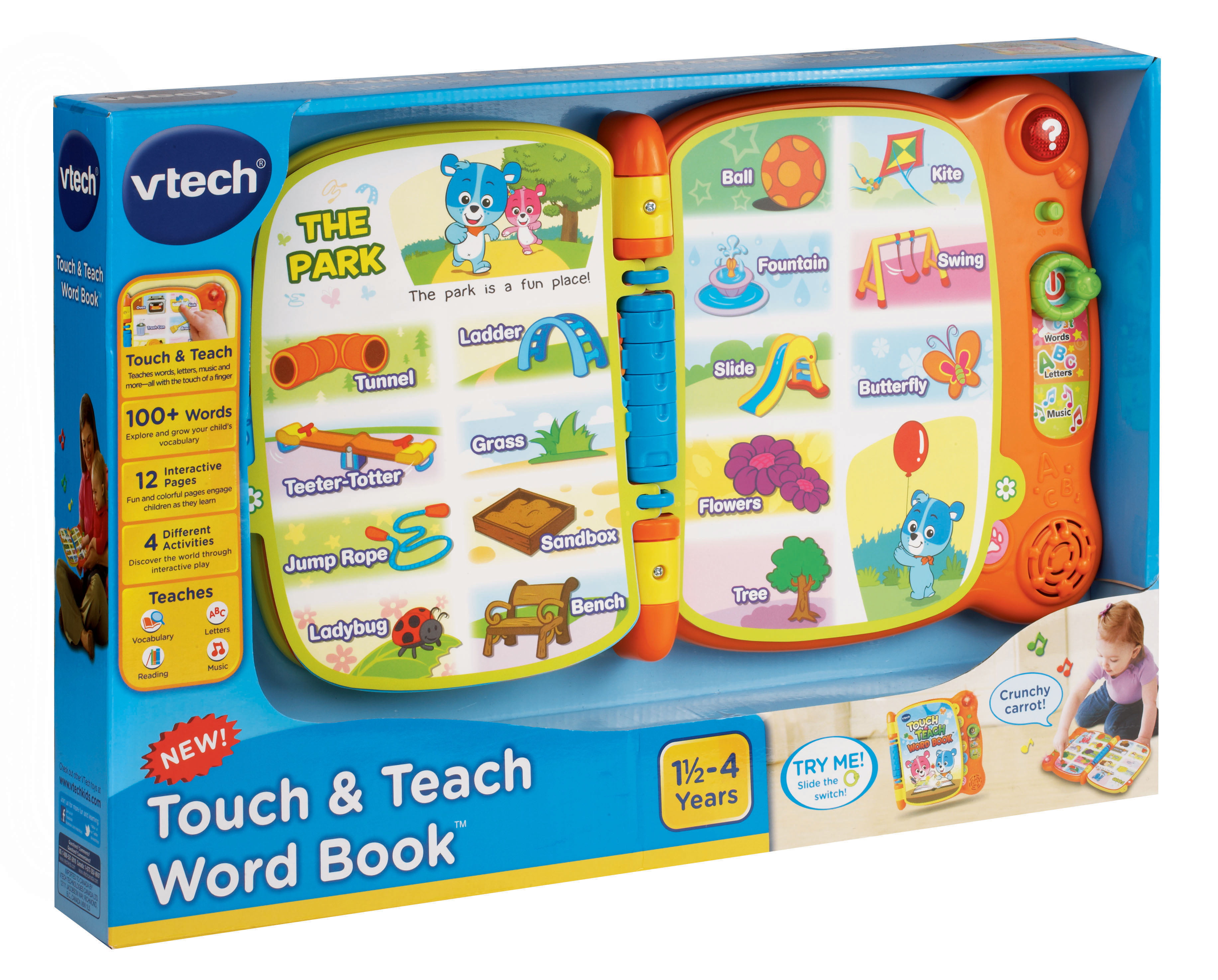 vtech touch and learn book