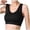Black, variant on MDUKONU Bras for Women Womens Full Figure Zoned-in Support Bra Black L