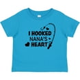 thumbnail image 3 of Inktastic I Hooked Nana's Heart with Fishing Rod Boys or Girls Baby T-Shirt, 3 of 5