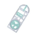 thumbnail image 2 of Geometric Ruler, Drawing Template, Form Work Office Painting, Measuring Stencil, style B, 2 of 8