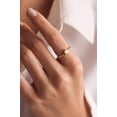 thumbnail image 2 of Jewelerix Star Ring for Women, 14K Gold Vermeil Minimalist Dainty Star Band, Simple Stackable Promise Ring, Everyday Cute Jewelry Gift, 2 of 4