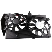 MOSTPLUS Front Dual Radiator Cooling Fan Assembly for 2007-2015 Ford Edge Lincoln MK