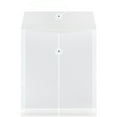 thumbnail image 2 of JAM Plastic Envelopes, 9.8x11.8, 12/Pack, Clear, Button String, Letter Open End, 2 of 4