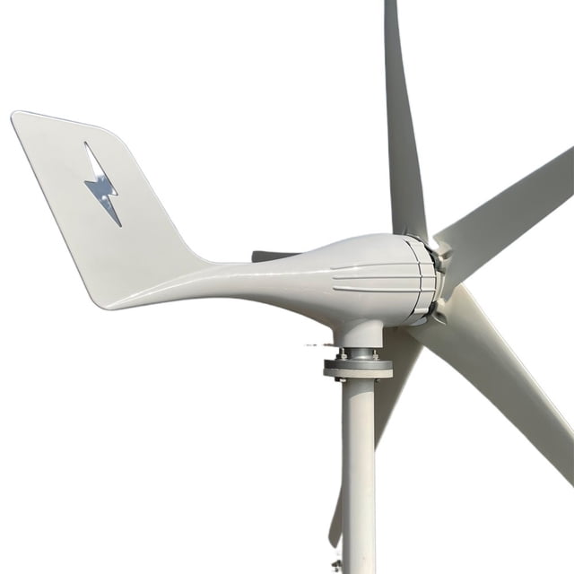 3000w 5 Blades Free Energy Wind Energy HIGH Efficient 12v 24v Wind Turbine Generator With MPPT Controller Wind System ,Easy Installation
