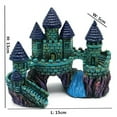 thumbnail image 3 of Visland Artificial Castle Aquarium Ornament, Simulation Realistic Non-toxic Resin Rockery Ancient Castle Rocks Cave Landscaping Fish Tank Accessory for Home Decoration, 3 of 7