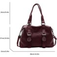 thumbnail image 6 of SPEKSEE PU Leather Shoulder Bag Large Underarm Bag with Adjustable Strap Tote Bags for Women Work Shopping Travel Daily, 6 of 9
