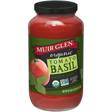 Muir Glen Organic Pasta Sauce Tomato Basil, 25.5 OZ