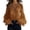 Brown, variant on Women's V-Neck Blouse, Elegant Solid Color Lace Trim Top with Puff Sleeve Design, Loose Fit Casual Pullover T-Shirt for Spring and Summer Artistic Fashion Outfits and Special Occasions Blackish Green