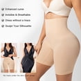 thumbnail image 6 of Fewfanhot Seamless Shapewear for Women Tummy Control High Waist Body Shaper Compression Thigh Slimmer Butt Lifter Panties, 6 of 9