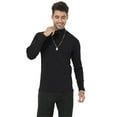 thumbnail image 2 of YuKaiChen Men's Casual Turtleneck Slim Fit Basic Tops Lightweight Pullover Sweater Black M, 2 of 5