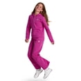 thumbnail image 5 of Reebok Girl’s Game Day Fleece Full Zip Hoodie, Sizes 4-18, 5 of 9