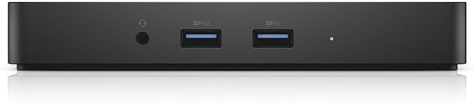 Restored DELL WD15 USB -C Triple Display Docking Station 4K With Power adapter (Refurbished)
