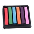 thumbnail image 1 of transemion Woman Girl 6 Color Temporary Washable DIY Hair Chalks Dye Pens Soft Pastels One-time Dyeing, 1 of 6