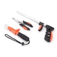 thumbnail image 1 of Aluminum Alloy & Stainless Steel Fishing Tool Set: 28.5cm Squeeze Hook Remover, 20cm 55lb Capacity Fish Gripper with Lanyard, 18cm Multi-Function Fishing Pliers - Safe Hook Removal, Line Cutting,, 1 of 7