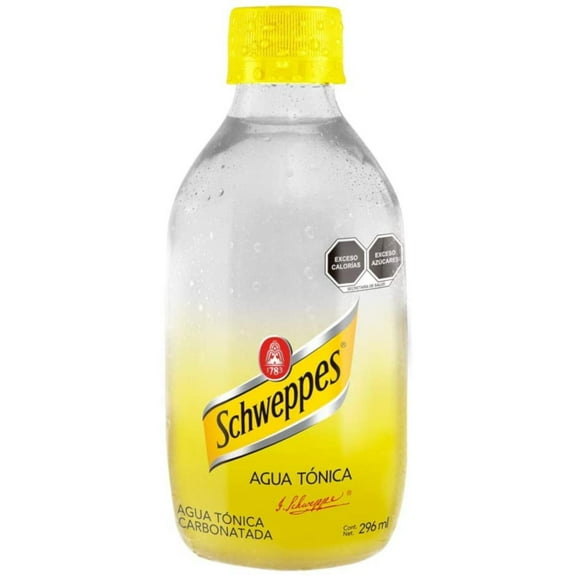 Pack de 24 Agua Tónica Schweppes 296 ml