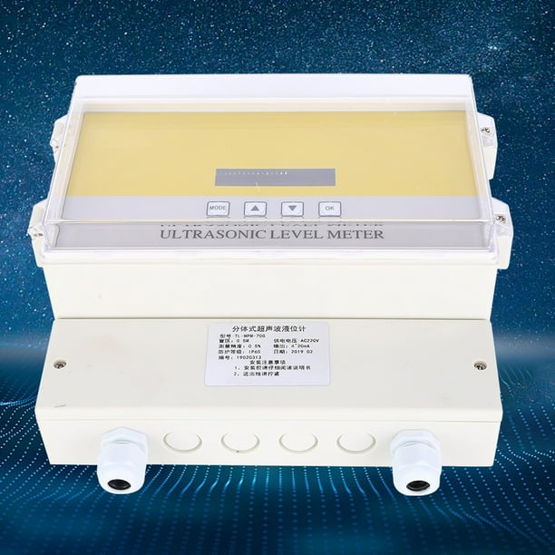 Split Type Ultrasonic Level Meter,Ultrasonic Water Level Gauge Liquid ...