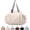 Beige, variant on Multifunctional Travel Diaper Bag, 4-in-1 Backpack Tote for Mom, Large Capacity 36-55L with 15 Pockets, Water-Resistant, Stroller StrapsCapacity