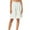 White, variant on Women's Denim Shorts Stretchy Wide Leg High Waisted Shorts Summer Hot Short Pants Streetwear White, Size L