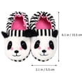 thumbnail image 4 of 1 par de adorables pantuflas para niños, pantuflas cálidas para niños, pantuflas de panda de dibujos animados, 4 of 5