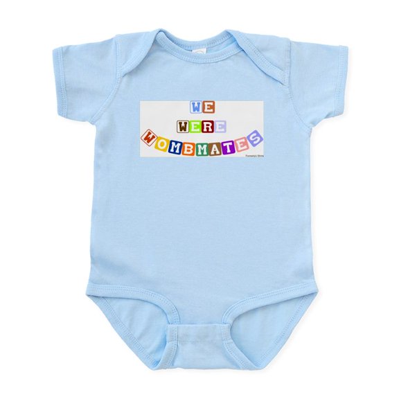 CafePress - We Were Wombmates Infant Bodysuit - Baby Light Bodysuit, Size Newborn - 24 Months