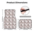 thumbnail image 5 of Vsdgher Cute Baseball Car Foot Mat Set of 4 Pieces Universal Floor Liner Car Accessories Fits Most Cars, Trucks, Vans, sedans, SUV, 5 of 7