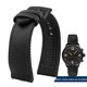 thumbnail image 3 of Correa de reloj de lona impermeable de caucho y silicona para deportes al aire libre de 19, 20, 21 y 22 mm de la serie Citizen Helmsman/Commander, 3 of 5