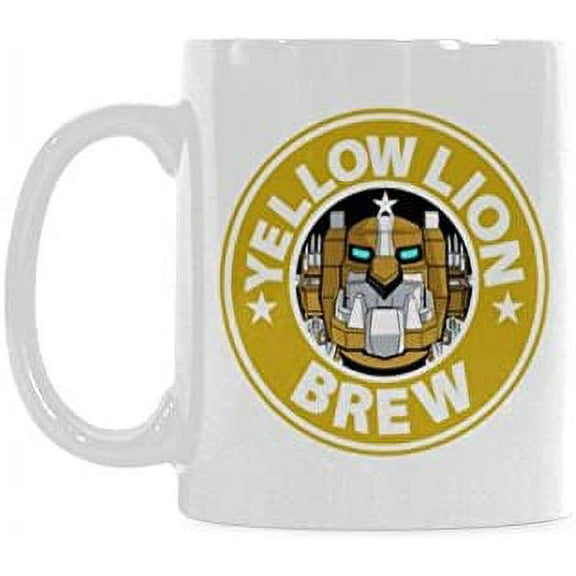 Voltron Coffee Mug Ceramic Material Mugs Tea White 11oz